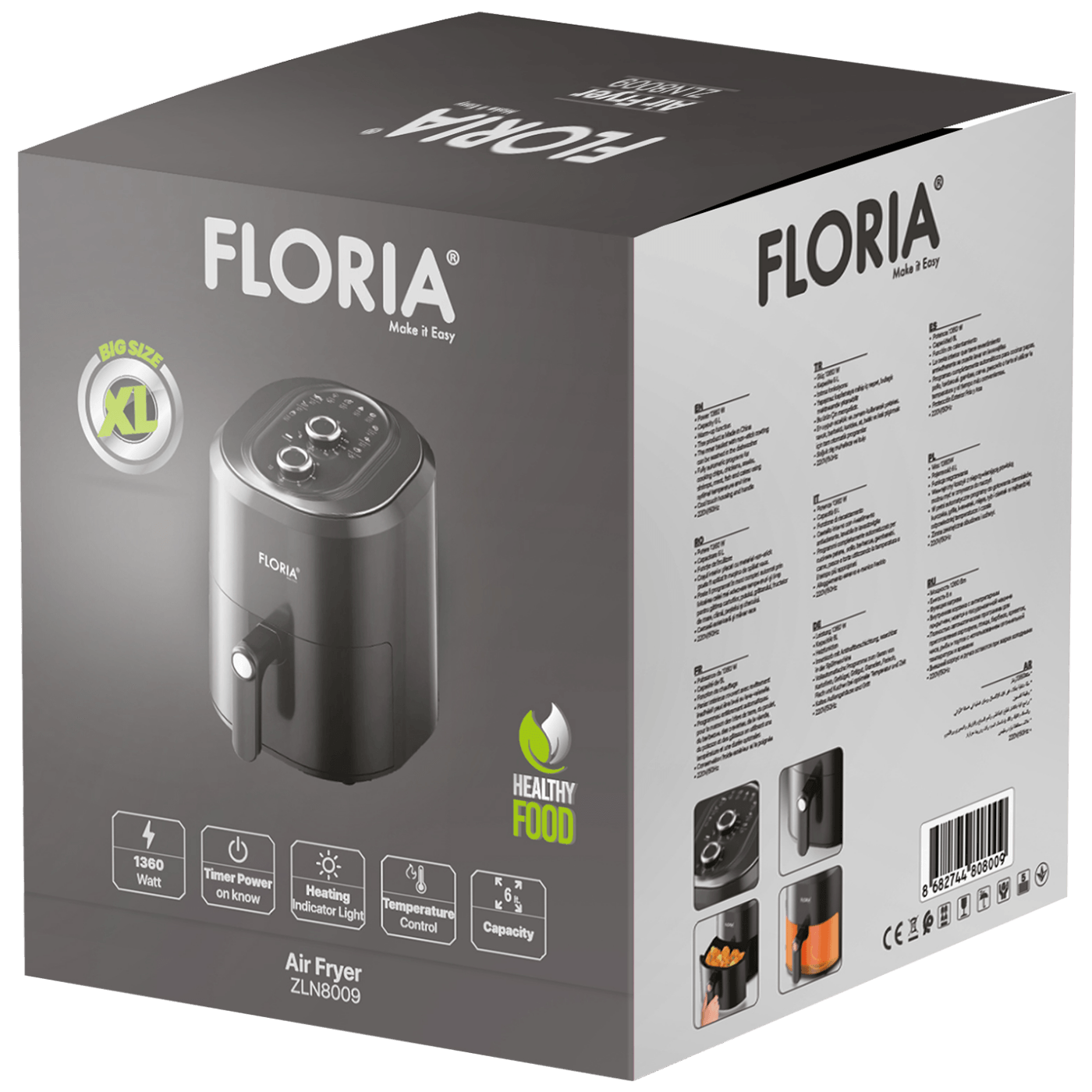 Floria Friteza na Vrući Zrak 6L