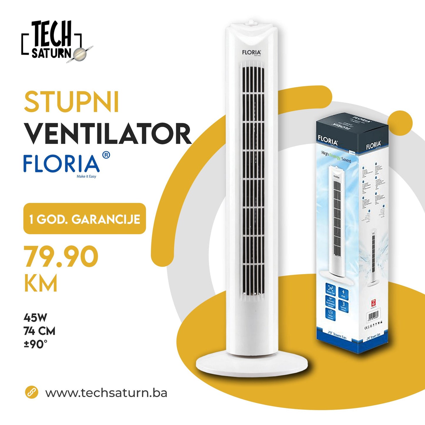 Stupni Ventilator Floria