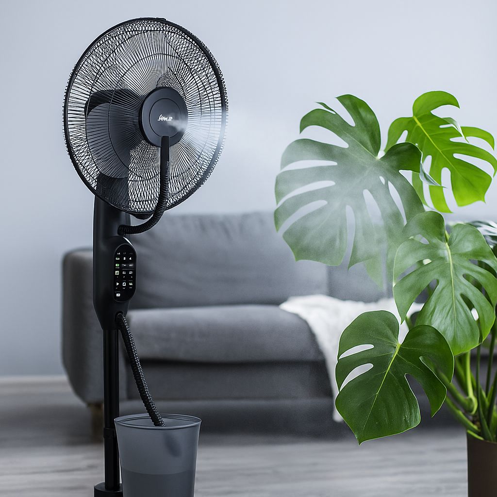 Ventilator sa raspršivačem vode