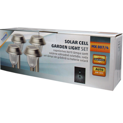 Solarni set vrtnih LED lampi – 4 komada